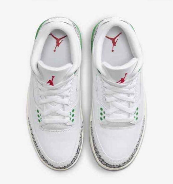 Pre-owned Jordan Nike Wmns Air  3 Retro Lucky Green Ck9246-136 Us (w) 8 - 12 Women In Multicolor