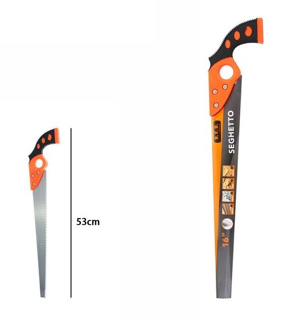 Sega Seghetto 53cm Acciaio Multiuso Potatura Giardino Giardinaggio dfh