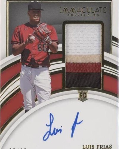 2022 Panini Immaculate Collection - Luis Frias #133