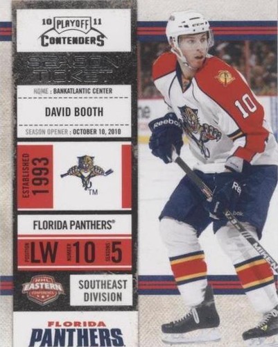 2010-11 Panini Playoff Contenders - David Booth #48