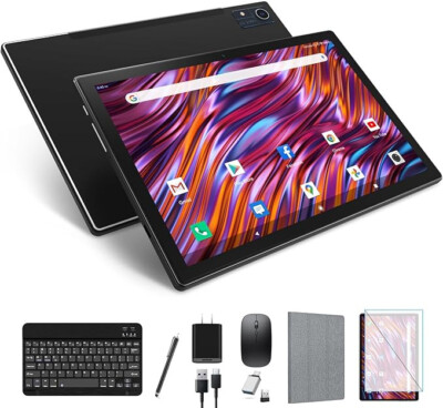Newest 2024 Android 13 Tablet, 128GB+16(8+8 Expand)GB/512GB Expandable, Octa-Cor