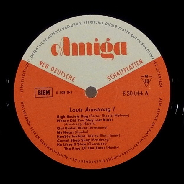 LOUIS ARMSTRONG &nbsp;(Amiga Recordings)