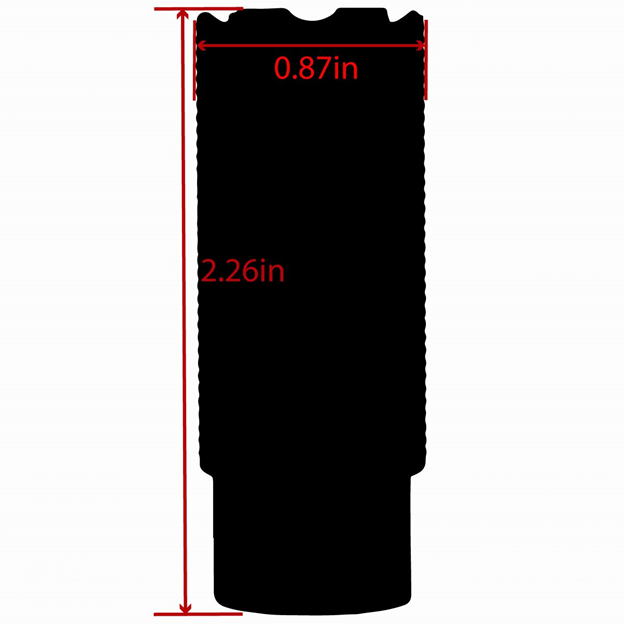 .308 5/8-24 Linear Compensator Comp Brake Sound Forwarder USA Made Nitride Steel