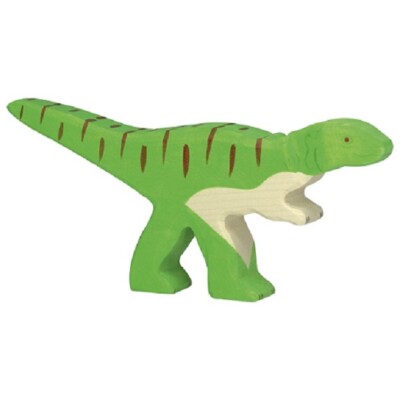 Holztiger 80333 Allosaurus 20 Cm Wooden Figures Series Dinoworld