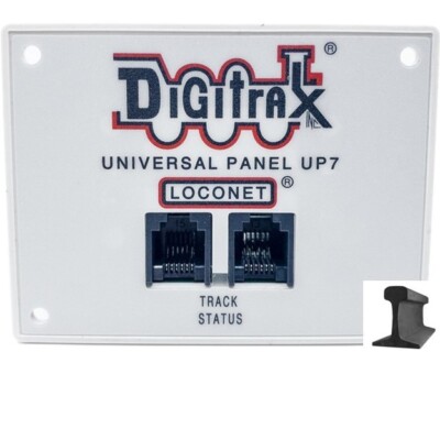Digitrax ~ New 2024 ~ UP7 LocoNet Universal Interconnect Panel  ~ Replaces UP5