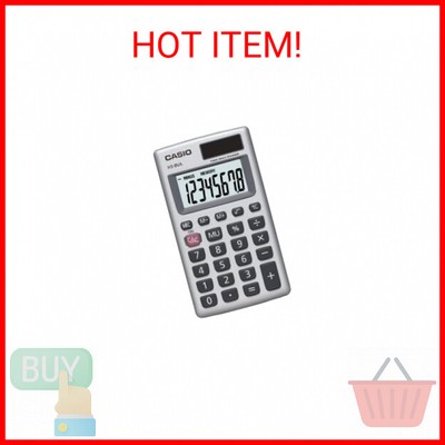 Solar Powered Standard Function Calculator - HS-8VA