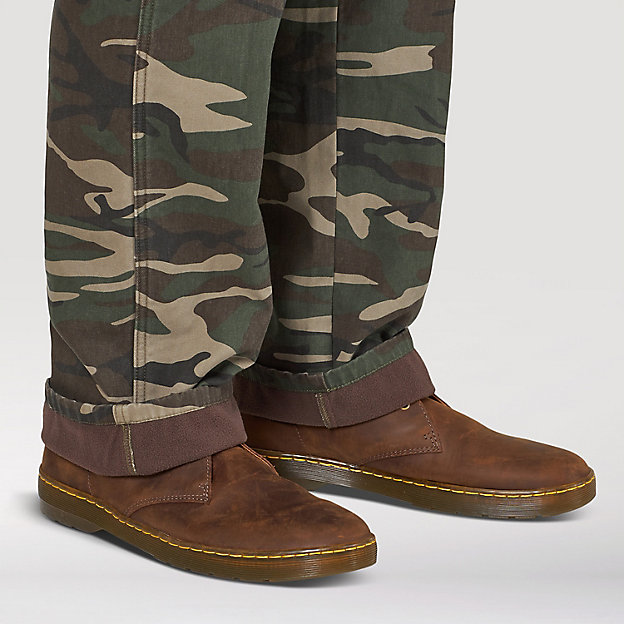 Wrangler Fleece Lined Cargo Pants Relaxed Fit - Work Fishing Hunting - Mens