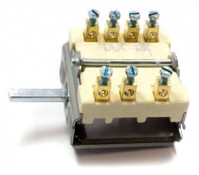 Selector Switch 4 pos. 16A 250V 150°C 4924215000 EGO for Oven