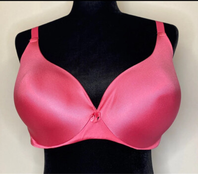 Barely Breezies S/2 Sweetheart Neckline Comfort-Back Bras (Pink & Floral) - 38DD