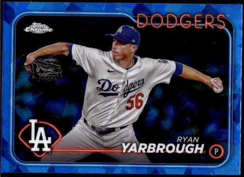 2024 Topps Chrome Update Series Sapphire Edition - Ryan Yarbrough #USCS68