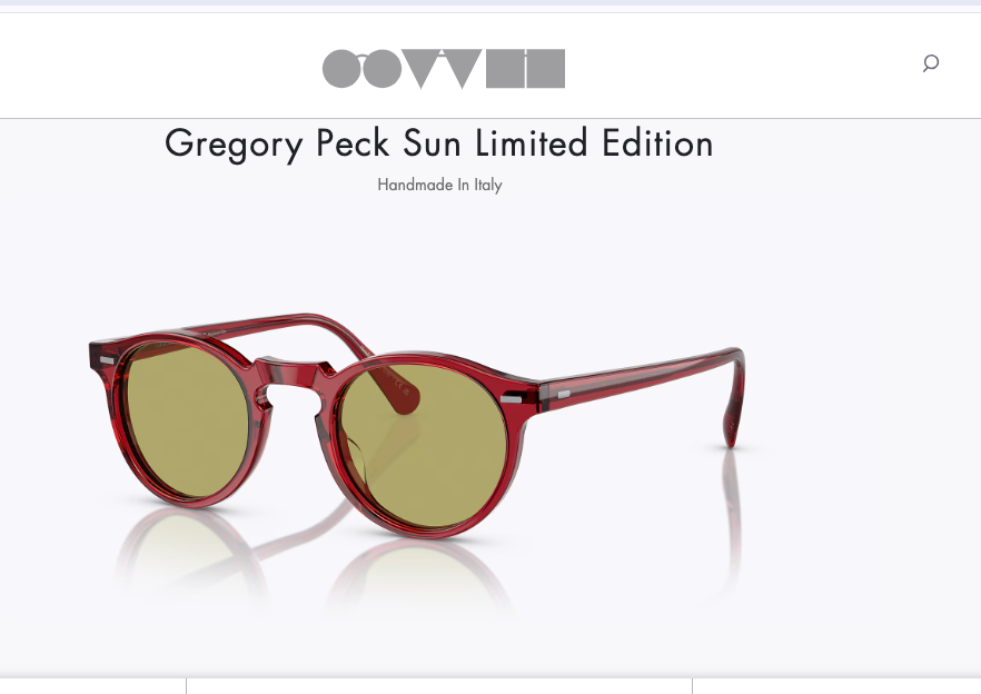 Pre-owned Oliver Peoples Gregory Peck 47mm Sun Limitededition Rust/green Photocro Msrp$487