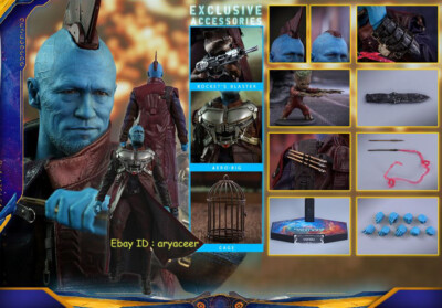 Hot Toys MMS436 Guardians of the Galaxy Yondu Deluxe Ver 1/6 Figure In Stock