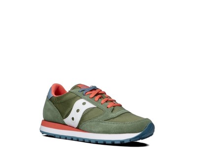SAUCONY SHUHE SAUCONY MANN SNEAKERS CASUAL VERDE NATURLEDER,STOFF S2044-617