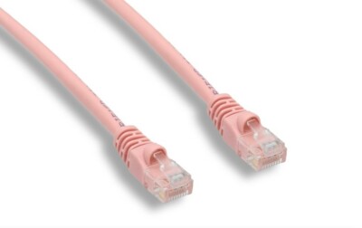 Cat6 550MHz copper patch cable booted 1ft 2ft 3ft 5ft 6ft 7ft 10ft Lot of 1,5,10