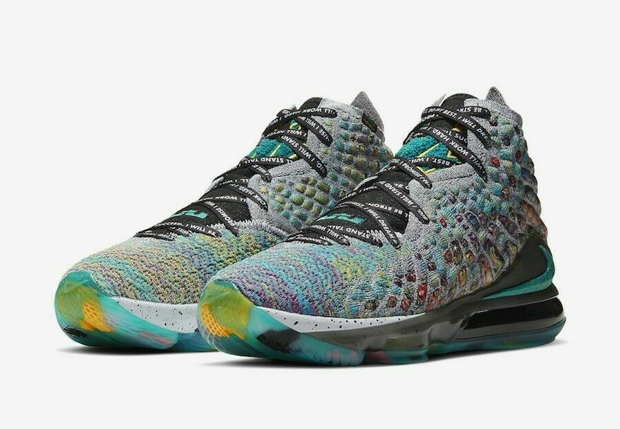 シューズ(男性用) Lebron XVII (17) 'I Promise' NEW Sz 17 Nike LeBron James XVII 17 I Promise Limited