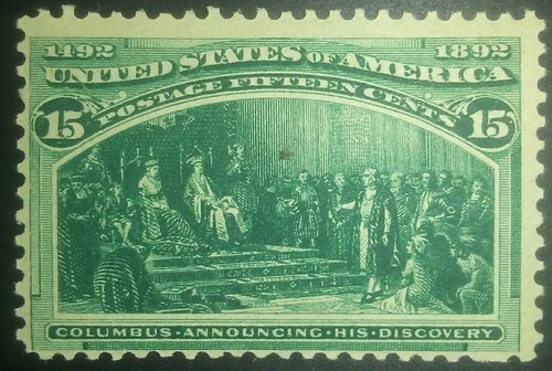 Travelstamps: 1893 US Scott# 238 MINT/F- VF/NH with FRESH Orig Gum ! SCV $600.00