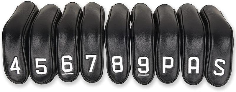 Golf Hybrid Iron Head Cover 9Pcs Hybrid Head Covers Set Long Hybrid Iron Covers,