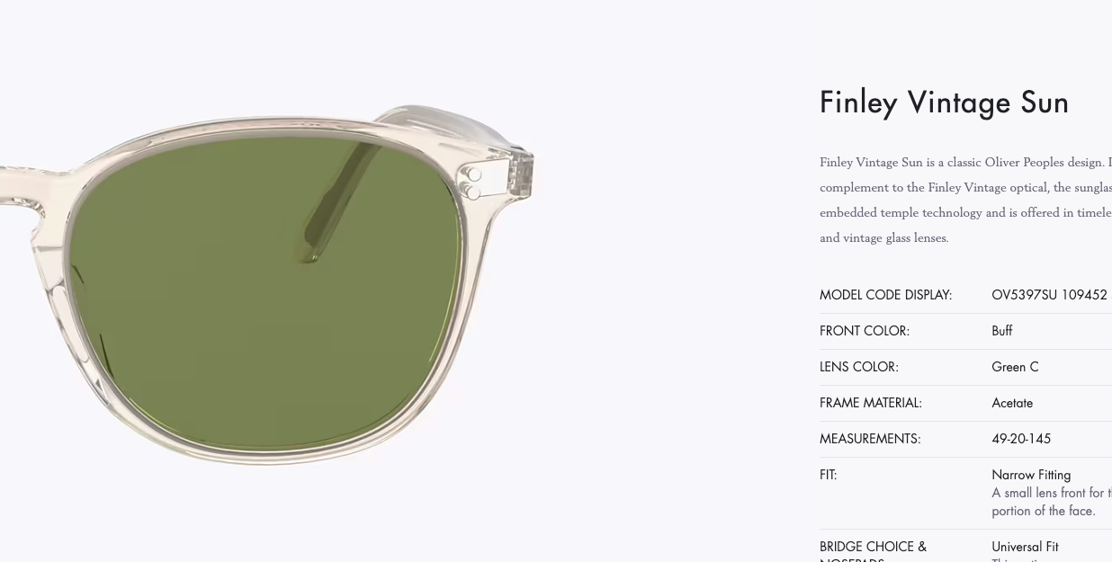 Pre-owned Oliver Peoples Kasdan Sun 51mm Ov5514su Msrp$566 Roger Federer's Fav Great Gift In Green