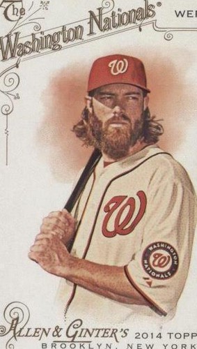 2014 Topps Allen & Ginter's - Jayson Werth #305