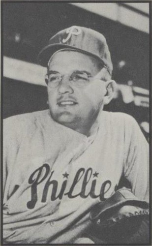 1983 C.C.C. 1953 Bowman Black & White Reprints - Jim Konstanty #58