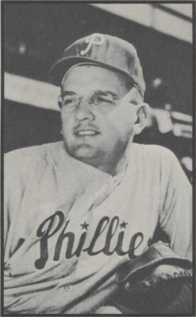 1983 C.C.C. 1953 Bowman Black & White Reprints - Jim Konstanty #58