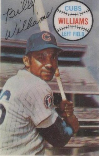 1970 Kellogg's 3-D Super Stars - Billy Williams #37