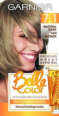 Garnier Belle Color 7 1 Natural Dark Ash Blonde Permanent Hair Dye