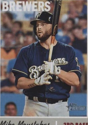 2019 Topps Heritage - Mike Moustakas #370