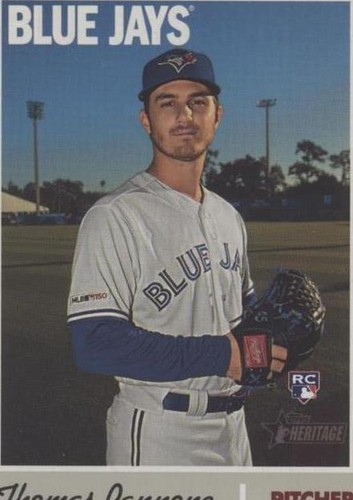 2019 Topps Heritage High Number - Thomas Pannone #715