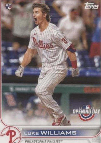 2022 Topps Opening Day - Luke Williams #137