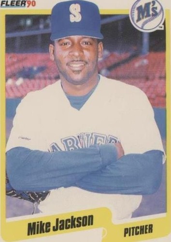 1990 Fleer - Mike Jackson #517