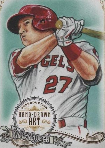 2017 Topps Gypsy Queen - Mike Trout #GQAR-MT2
