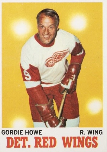 Gordie Howe Trading Cards