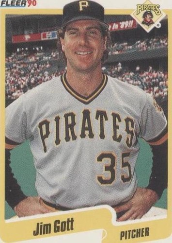 1990 Fleer - Jim Gott #466