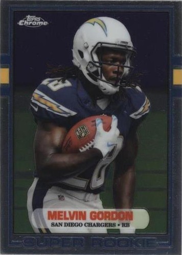 2015 Topps Chrome Mini Melvin Gordon #89-MG