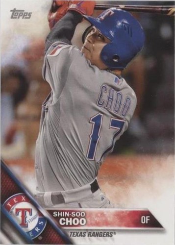 2016 Topps Series 1 - #309 Shin-Soo Choo | eBay