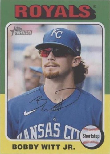 2024 Topps Heritage Mini - Bobby Witt Jr. #404