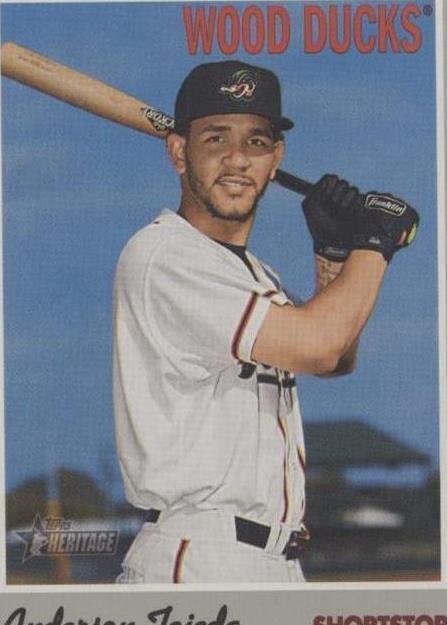 2019 Topps Heritage Minor League Edition - Anderson Tejeda #51