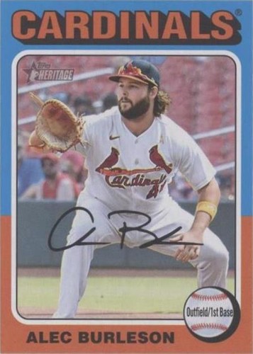 スポーツ選手 topps japan edition 2023 Alec Burleson スポーツ選手 topps japan edition 2023 Alec Burleson Alec