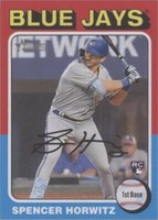 2024 Topps Heritage Mini - Spencer Horwitz #452