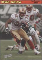 2005 Topps Bazooka Kevan Barlow #137