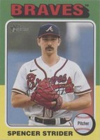 2024 Topps Heritage Mini - Spencer Strider #443