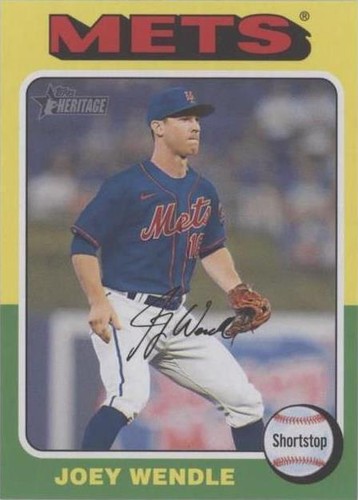 2024 Topps Heritage Mini - Joey Wendle #373