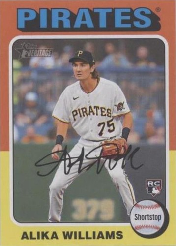 2024 Topps Heritage Mini - Alika Williams #128