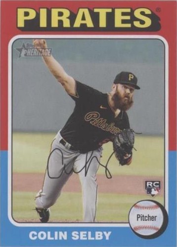 2024 Topps Heritage Mini - Colin Selby #150