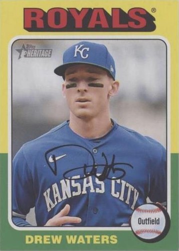 2024 Topps Heritage Mini - Drew Waters #323