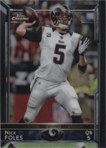 2015 Topps Chrome Mini Nick Foles #74