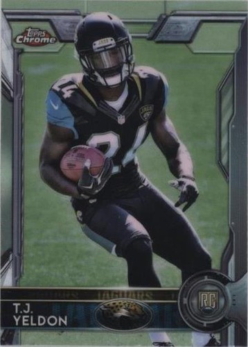 2015 Topps Chrome Mini T. J. Yeldon #138