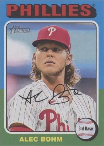 2024 Topps Heritage Mini - Alec Bohm #469