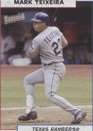 2005 Topps Bazooka - Mark Teixeira #10